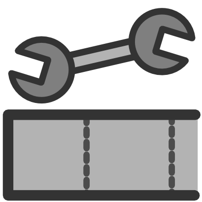 Download free key grey tool icon